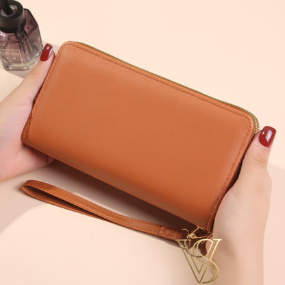 Heritage Quilted Double-Zip Wallet