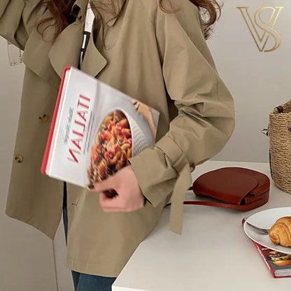 Cropped Trench Coat