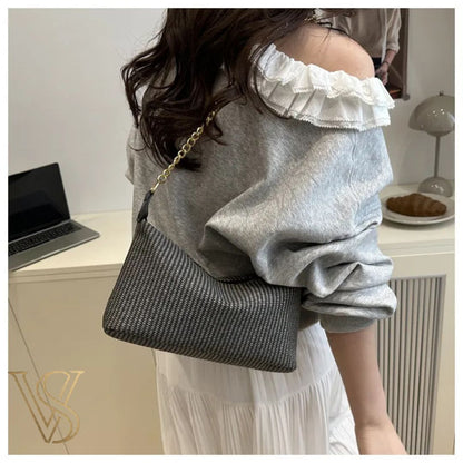 Woven Chain Bag